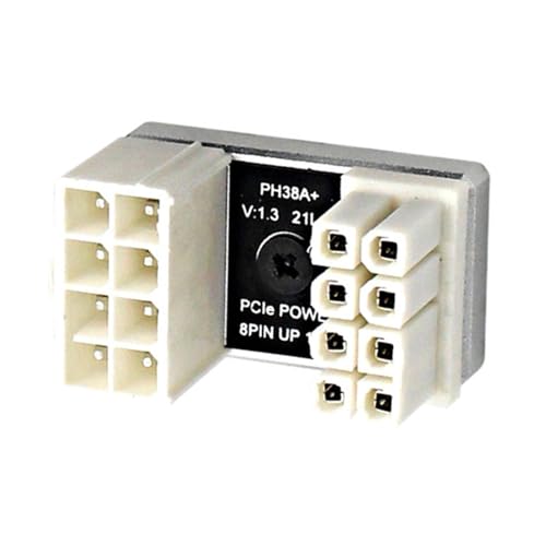 Hugsweet U-Turn-GPU-Winkelstecker, 180-Grad-GPU-Winkeladapter | 180-Grad-8P-GPU-Winkelstecker | Verschleißfester GPU-Adapter, Metall-GPU-Anschluss für Alltag, Spiel, Arbeit Hugsweet U-Turn-GPU-Winkelstecker, 180-Grad-GPU-Winkeladapter | 180-Grad-8P-GPU-Winkelstecker | Verschleißfester GPU-Adapter, Metall-GPU-Anschluss für Alltag, Spiel, Arbeit von Hugsweet
