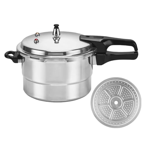 Schnellkochtopf Für Küche Und Catering - 5L -Druckkochgeschirr Mit Dampfereinsatz, Kochtopf - Aluminiumlegierung Kochgeschirr Für Geflügelfleisch G-emüse Meeresfrüchte Küche Koch Restaurant Schnellkochtopf Für Küche Und Catering - 5L -Druckkochgeschirr Mit Dampfereinsatz, Kochtopf - Aluminiumlegierung Kochgeschirr Für Geflügelfleisch G-emüse Meeresfrüchte Küche Koch Restaurant von Hugsweet
