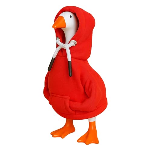 V-eranda Desk G-oose Outfits - 7 Zoll Gänse Statue Kleidung, Hoodies Tabletop Tier Outfit D-ekor Haustier Kostüm Dekoration Für Tafel Outdoor Party Urlaub von Hugsweet