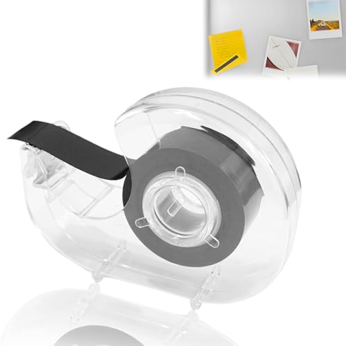 Magnetband, selbstklebend, 1,9 cm x 300 cm, Magnetband, selbstklebend, mit Abroller, Magnetband für Fotos und Postkarten von Hugwait