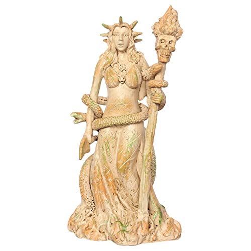Huhebne Göttliche Hexe Weiße Hexe Ecate Figur Hekate Gottheit Zauber Leistungsstarke Hexe Seite B von Huhebne