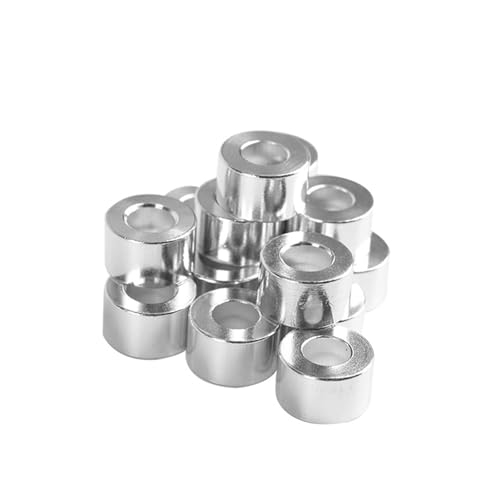 10pcs 3D-Druckerteile Aluminium-Abstandshalter V-Slot-Isolationspalze separate Säule Quarantäne Bohrung 5mm 3D -Drucker reprapieren(5x10x20) von Huhpa