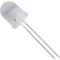 HuiYuan 10003R1C-CSB-B LED bedrahtet Rot Rund 10mm 1800 mcd 25° 20mA 2.1V von HuiYuan