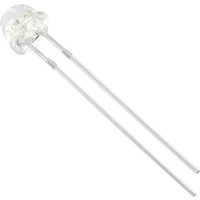 HuiYuan 5434B2C-LSA-C LED bedrahtet Blau Glockenform 5mm 1500 mcd 100° 20mA von HuiYuan