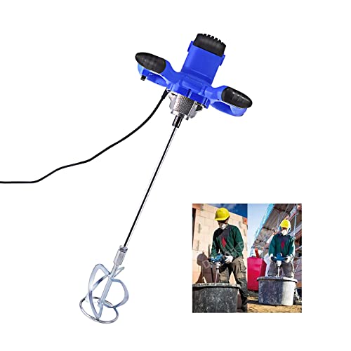 Elektrischer Rührwerk Zementmischer 2600W Power Betonmischer Maschine 6-Speed Einstellbarer Farbmörtel Schlamm Mischer Tragbarer Mischer Handrührwerkzeug Mischen Elektrischer Rührwerk Zementmischer 2600W Power Betonmischer Maschine 6-Speed Einstellbarer Farbmörtel Schlamm Mischer Tragbarer Mischer Handrührwerkzeug Mischen von Huini