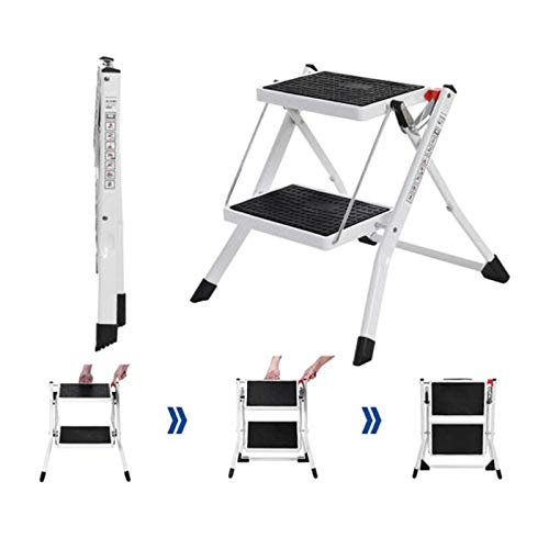 Trittleiter 2 Stufen Mini Leiter Klapptritt Klappleiter Klapptreppe Tritt Haushaltstritt Stehleiter Sprossenleiter klappbar faltbar bis 150 kg Trittleiter 2 Stufen Mini Leiter Klapptritt Klappleiter Klapptreppe Tritt Haushaltstritt Stehleiter Sprossenleiter klappbar faltbar bis 150 kg von Huini