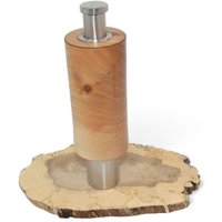 Holz Gewürzmühle Einhand Mühle Kirsche Pfeffermühle Salzmühle Pepper Spice Mill Handmade Made in Austria Geschenk Geschenk-Idee von Huizbirn