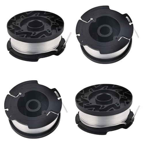 A6481 AF-100 AF-100-2 AF-100-3ZP AF-100-BKP AF-100-BKP-1 AFS100 DWB-242885-01 Spulen mit 0,2 cm Nylonschnur für Black + Decker CST1000 CST1100 CST1200 0 CST2000 Elektro Rasentrimmer (CSS) von Hujago