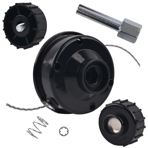 Hujago 120152001 309562001 753-04284 Trimmerkopf für Champion M22 AL-KO FRS251 FRS351 Vario LT250C B&Q PRO24ccBCA PRO24ccSGTA PWR21ccSGTA JCB PBC25F PLT25F Freischneider (für AL. -KO Vario) von Hujago