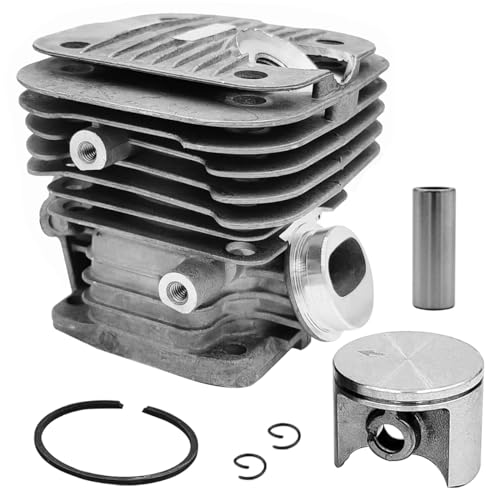 Hujago 194131200 194131201 195131200 195131201 42 mm Zylinderkolben-Set für Dolmar/Makita Kettensäge PS-350 PS-350C PS-350S PS-351 PS-420 PS-420C PS-420C PS-420C PS-4220C PS-4220C PS-4220C PS-4220C von Hujago