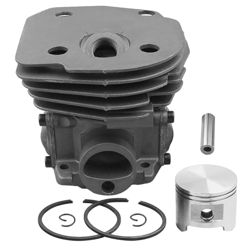 Hujago 503 86 98-71, 537 25 31-02, 537 25 31-04 45mm Zylinder Rebuild Kit Für Jonsered CS2147 CS2147EPA CS2152 CS2152EPA-I CS2153 RedMax G5300 Kettensäge von Hujago