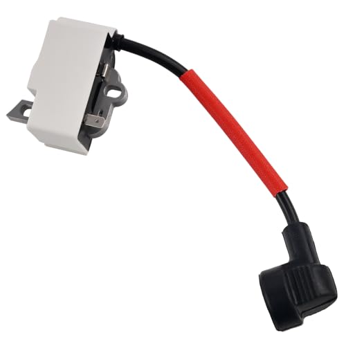 Hujago Zündspule 125143101 125143100 126270-4 125808-2 Schwarz/Grau Version Modul für Dolmar PS32 PS-32C PS35 PS-35C Kettensäge von Hujago