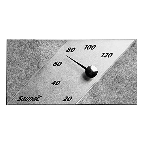 Hukka Design Sauna Thermometer aus Speckstein -Sauna°C- von Hukka Design