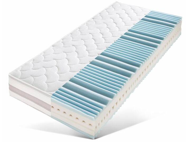 Gelschaummatratze HN8 SCHLAFSYSTEME Dynamic Gel CS Gr. 3, weiß, B:160cm H:26cm L:200cm, Bezug: 100% Polyester, Matratzen, optimale Körperunterstützung dank Gelschaum & ideale Luftzirkulation von Hukla-Matratzen