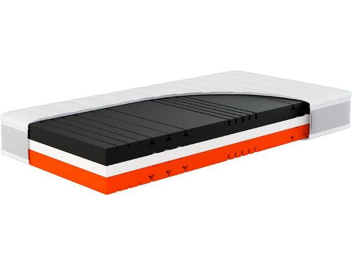 Hn8 Schlafsysteme Kaltschaummatratze Sleep Balance Pro, 24 cm hoch, (1-tlg), weiß, 2+3 (0 kg - 100 kg) von Hukla-Matratzen