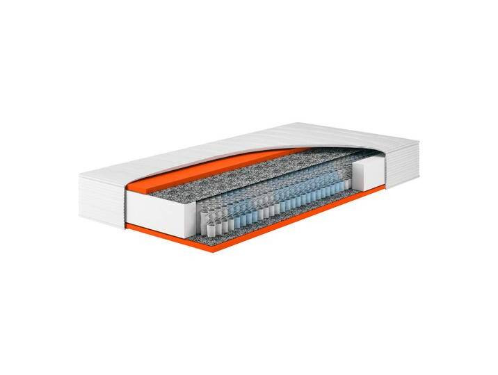 Hn8 Schlafsysteme TASCHENFEDERKERN-MATRATZE, Weiß, H3, 100x200 cm, Schlafzimmer, Matratzen Shop, Matratzen, Taschenfederkernmatratzen von Hukla-Matratzen