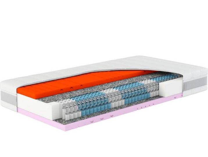 Hn8 Schlafsysteme Taschenfederkernmatratze Sleep Balance TFK, Wendematratze mit 2 Härtegraden, 24 cm hoch, (1-tlg), in 90 x 200 cm und vielen weiteren Größen erhältlich von Hukla-Matratzen