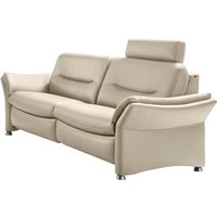 HUKLA 2,5-Sitzer "HU-SF15058 Ledersofa, Breite 194 cm", aus Leder, optional Kopfstütze u. WallAway-Funktion von Hukla