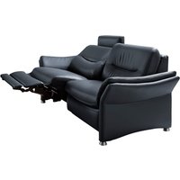 HUKLA 2,5-Sitzer "HU-SF15058 Ledersofa, Breite 194 cm", aus Leder, optional Kopfstütze u. WallAway-Funktion von Hukla