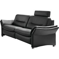 HUKLA 2,5-Sitzer "HU-SF15058 Ledersofa, Breite 194 cm", aus Leder, optional Kopfstütze u. WallAway-Funktion von Hukla