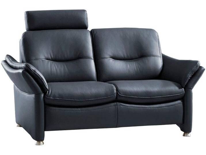 HUKLA 2-Sitzer HU-SF15058 Ledersofa, Breite 164 cm, hochwertiges Glattleder, blau, Kopfstütze links-ohne WallAway-Funktion HUKLA 2-Sitzer HU-SF15058 Ledersofa, Breite 164 cm, hochwertiges Glattleder, blau, Kopfstütze links-ohne WallAway-Funktion von Hukla