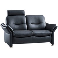 HUKLA 2-Sitzer "HU-SF15058 Ledersofa, Breite 164 cm", hochwertiges Glattleder, optional mit Kopfstütze von Hukla