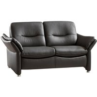 HUKLA 2-Sitzer "HU-SF15058 Ledersofa, Breite 164 cm", hochwertiges Glattleder, optional mit Kopfstütze von Hukla