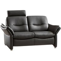 HUKLA 2-Sitzer "HU-SF15058 Ledersofa, Breite 164 cm", hochwertiges Glattleder, optional mit Kopfstütze von Hukla