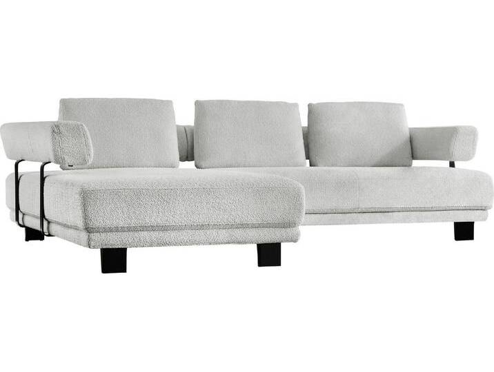 HUKLA Ecksofa HU-HP18064 L-Form, Set, Optional mit motorischer Vorziehbank, stylische Reling, grau, elektrische Vorziehbank HUKLA Ecksofa HU-HP18064 L-Form, Set, Optional mit motorischer Vorziehbank, stylische Reling, grau, elektrische Vorziehbank von Hukla