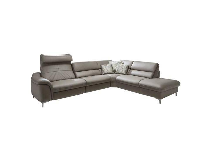 Hukla HU-RL16049 Ecksofa grau in Stoff oder Echtleder mit verstellbarer Armlehne und manueller Kopfpolsterverstellung Sitzhärte und Füße wählbar Hukla HU-RL16049 Ecksofa grau in Stoff oder Echtleder mit verstellbarer Armlehne und manueller Kopfpolsterverstellung Sitzhärte und Füße wählbar von Hukla