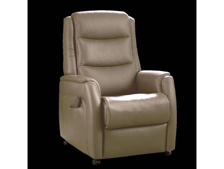 Hukla HU-RZ19073 TV-Sessel mit Vollpolster-Armlehnen Seitenteiltasche rechts drehbaren Doppelrollen Ergonomiegröße L grün auch in anderen Farben von Hukla