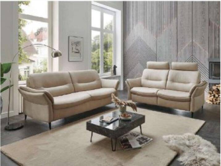 Hukla Polstergarnitur HU-SF24080 in Leder Doppio noce Pg.63 von Hukla