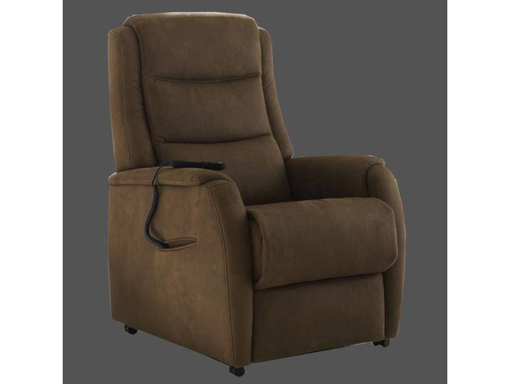 Hukla Relaxsessel HU-RV15038 Sessel mit soliden Armlehnen und drehbaren Rollen Bezug in braun auch in anderen Farben Hukla Relaxsessel HU-RV15038 Sessel mit soliden Armlehnen und drehbaren Rollen Bezug in braun auch in anderen Farben von Hukla