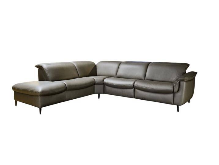 Hukla Rundecke HU-SF24079 ca. 288x254cm in Leder Vivre greystone von Hukla