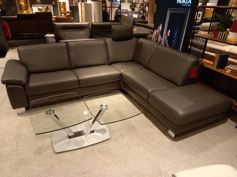 Hukla Rundecke VS-HU1064 in Leder Rodeo charcoal PG60 Hukla Rundecke VS-HU1064 in Leder Rodeo charcoal PG60 von Hukla