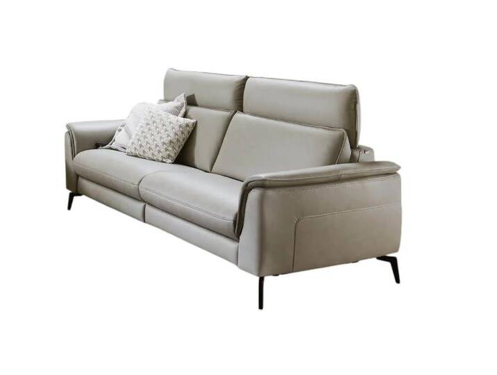 Hukla Sofa 3-sitzig HU-RL24088 in Leder Vivre pearl von Hukla
