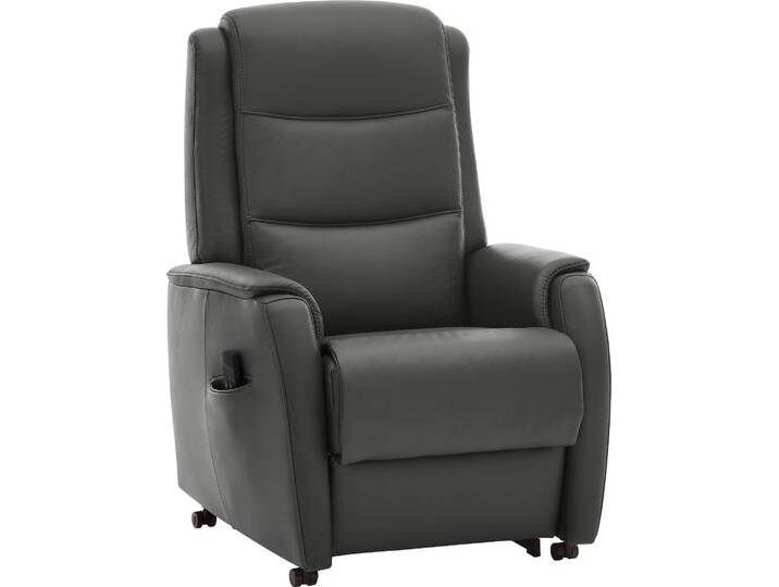 Sessel HUKLA HU-RV15038 , schwarz (torro anthrazit), B:78cm H:108cm T:90cm, Sessel, Funktionssessel Relaxsessel, Wahlweise 1- oder 2-motorische Verstellung, inkl. Aufstehhilfe von Hukla
