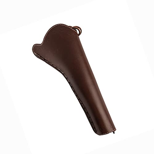 Hulara Leder Western Gun Holster Fits Colt Uberti Pietta Traditionen Schwarzpulver Modell 1851 1861 Navy 1860 Armee Ruger Old Army Cowboy Holster für Revolver 7 bis 8 Zoll von Hulara