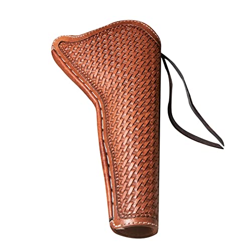 Hulara Leder Western Gun Holster Fits Colt Uberti Pietta Traditionen Schwarzpulver Modell 1851 1861 Navy 1860 Armee Ruger Old Army Cowboy Holster für Revolver 7 bis 8 Zoll von Hulara