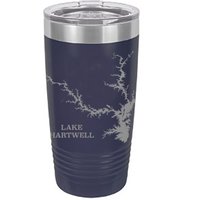 Lake Hartwell Thermosbecher von HullSpeedDesigns