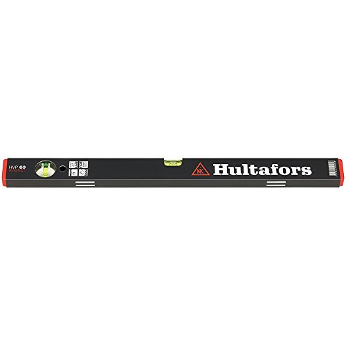 Hultafors Handwerker Wasserwaage "HVP Magnet 60" aus Aluminium, 1 Stück, 400903 von Hultafors