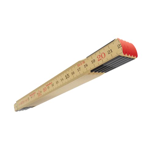Original Schwedenmeter® I Zollstock 2m aus Glasbirke I Made in Sweden I Gliedermaßstab mit Gelenken aus Schwedenstahl I Hochwertiger & langlebiger Meterstab der EU-Klasse III I Hultafors I 100004 Original Schwedenmeter® I Zollstock 2m aus Glasbirke I Made in Sweden I Gliedermaßstab mit Gelenken aus Schwedenstahl I Hochwertiger & langlebiger Meterstab der EU-Klasse III I Hultafors I 100004 von Hultafors