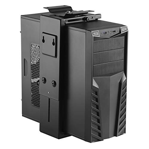 HumanCentric Verstellbare PC-Halterung und CPU-Halterung, PC-Halter unter dem Schreibtisch, Computerhalterung, passend für die meisten PC- oder Computergehäuse, Turmhalterung, PC-Untertischhalterung von HumanCentric