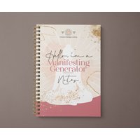 Journal Notizbuch Manifestierender Generator Human Design von HumanDesignLiving