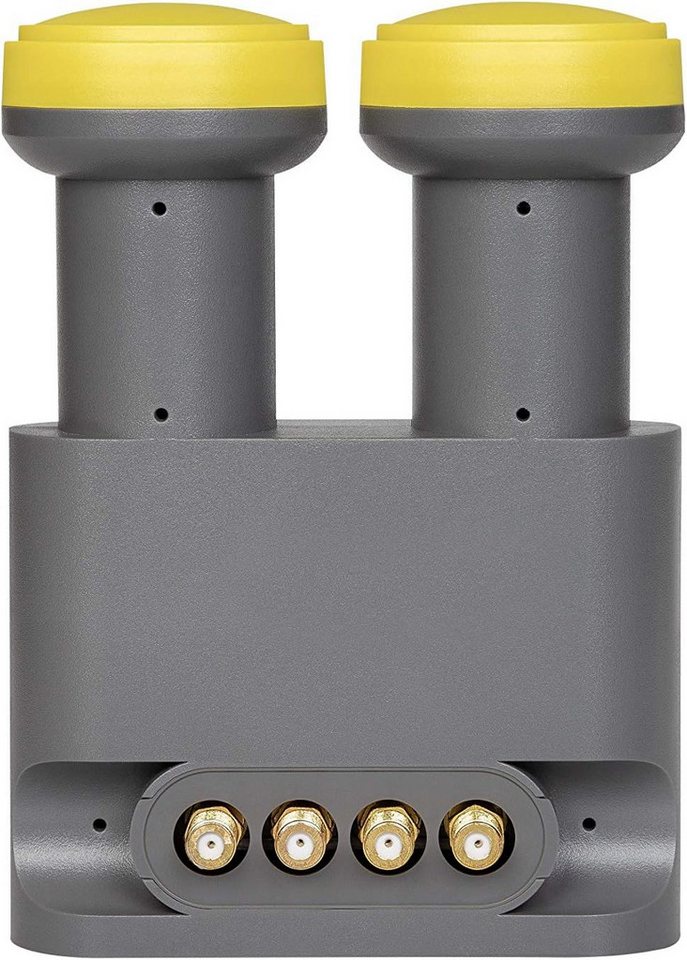 Humax HUMAX Digital LNB 248-B Monoblock Quad fest 6 Grad Abstand, Wetterschu Monoblock-LNB von Humax