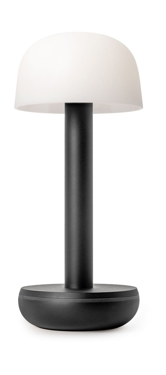 Tischleuchte 21 cm 1,3 W Humble Two Black Frosted von Humble Lights