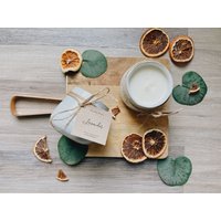 6 Unzen. Weiße Keramik Soja Kerze 6 Unzen. Weiße Keramik Soja Kerze von HumbleHavenShop