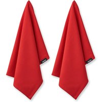Humdakin - Geschirrtuch Organic Cotton, 45 x 70 cm, rushing red (2er-Set) von Humdakin