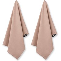 Humdakin - Geschirrtuch aus Biobaumwolle, 45 x 70 cm, latte (2er-Set) von Humdakin
