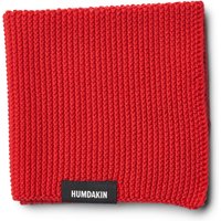 Humdakin - Gestricktes Geschirrtuch, 28 x 28 cm, rushing red von Humdakin